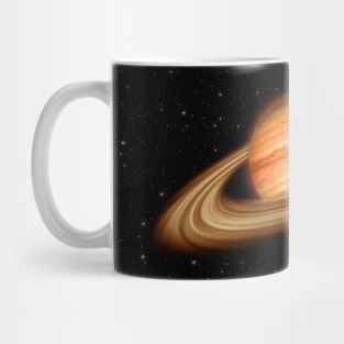 Brown Jupiter Planet Mug